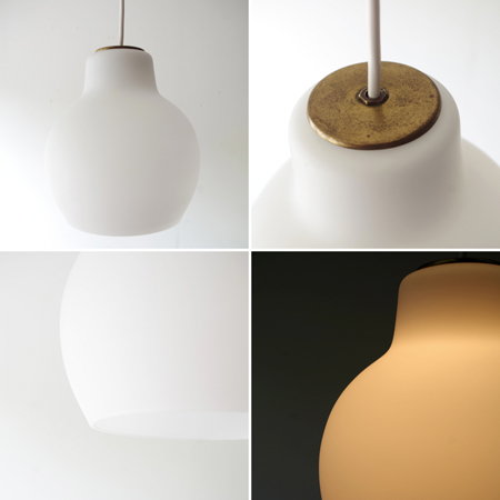 ヴィルヘルム・ラウリッツェンのペンダントランプをアップしました｜news｜こまものと北欧家具の店Salut（サリュ）：鎌倉にあるヴィンテージの