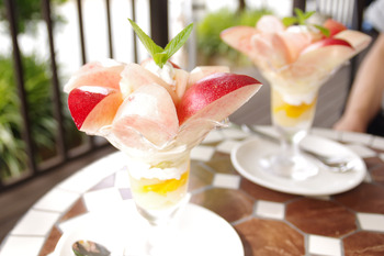 【ごほうびスイーツ】Peach cafe ナカニシ ＠山梨