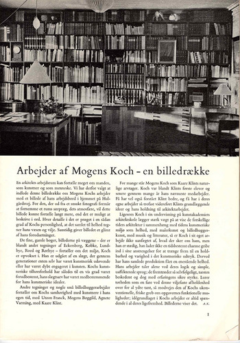 【北欧だより＋】Mogens Koph の書斎
