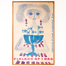 Serigraphy poster/ Finland af i Dag
