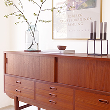 Sideboard with 7drawers in teak