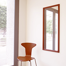 Kai Kristiansen / Large mirror in teak