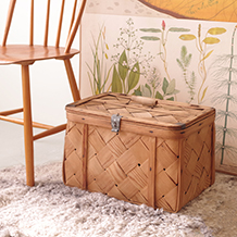 Spankorg / Basket with lid and handle