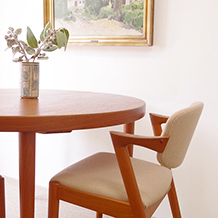 Kai Kristiansen / Round dining table in teak