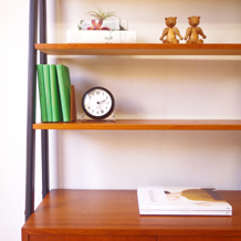 Bookshelf with cabinet & key