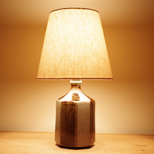 Knabstrup Keramik / Table lamp(Khaki)