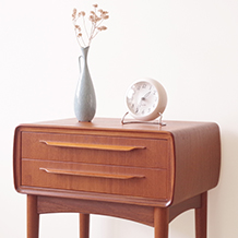 Johannes Andersen /Chest of 2drawers in teak