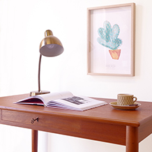 2-way Desk / Dining table in teak