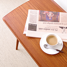 Coffee table in teak