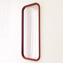 Large mirror in mahogany