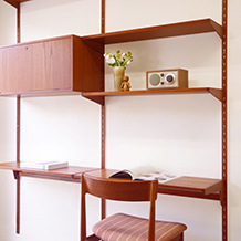 Kai Kristiansen / Wall system in teak
