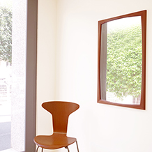 Aksel Kjersgaard / Large mirror in teak