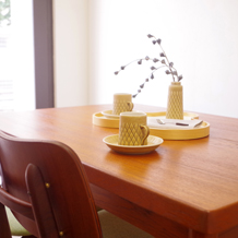 Henning Kjaernulf / Dining table with 2 leaves