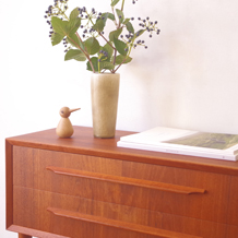 Chest of 2drawers in teak