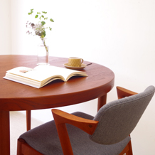Kai Kristiansen / Round dining table in teak