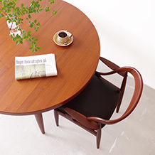 Schou Andersen / Round dining table in teak