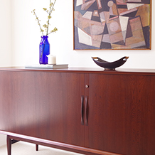 Arne Vodder /Sideboard with tambour doors Model.75