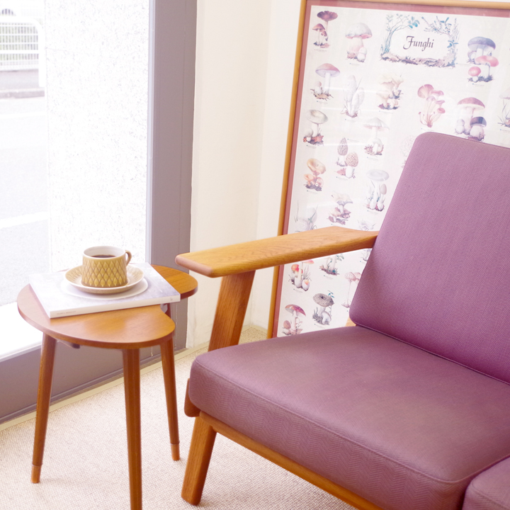 【張替代込】Hans J.Wegner 3pers. sofa GE290 in oak