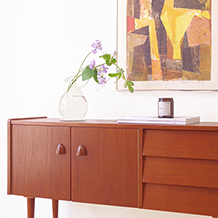 Sideboard with 3drawers in teak