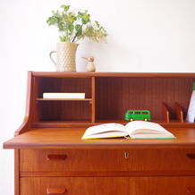 Bureau with key