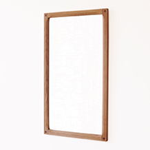Kai Kristiansen / Large mirror in oak No.163