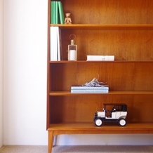 Bookcase in teak