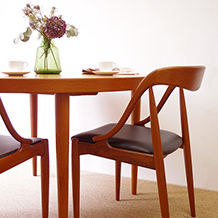 【張替代込】Johannes Andersen /Set of 2dining chairs