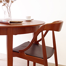 【張替代込】Johannes Andersen /Dining chair in teak