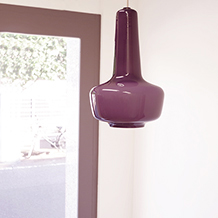 Holmegaard / Pendant lamp KRETA (purple)