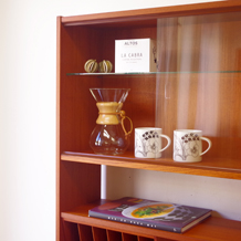Cupboard with glass doors