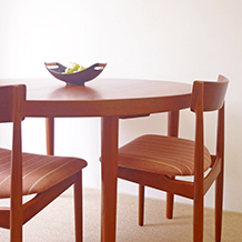 Kai Kristiansen / Round dining table (no leaf)