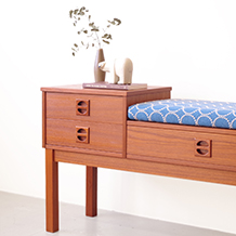 AB Carlstrom&Co / Telephone bench in teak
