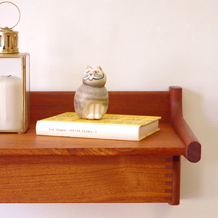 Borge Mogensen / Wall shelf with drawer