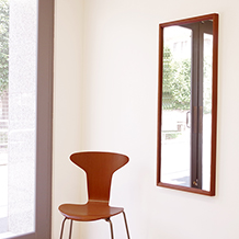 Aksel Kjersgaard / Large mirror in teak