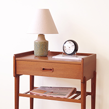  Omann Jun / Bed side chest in teak