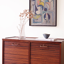 RUD.RASMUSSEN/Cabinet with tambour doors