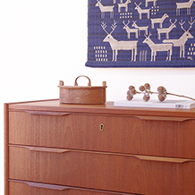 Chest of 3drawers in teak