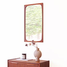 Aarhus Glasimport / Medium mirror in teak