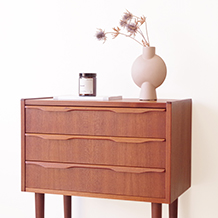 Chest of 3drawers in teak