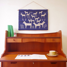 Bureau with mirror & key