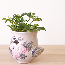 Bjorn Wiinblad/Bird flower Pot V66 (Studio Piece)