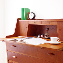 Bjerringbro Stolefabrik / Bureau in teak&oak