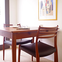 Arne Vodder / Drop leaf dining Table in teak