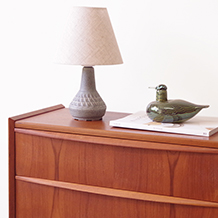 Chest of 2drawers in teak