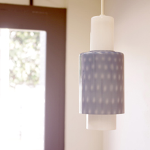 Holmegaard / Kastrup pendel (steel blue)