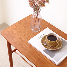 Coffee table in teak