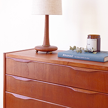 Chest of 3drawers in teak