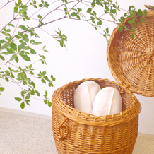 Sewing basket with handle&lid