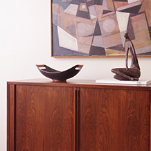 Kai Kristiansen / Cabinet with tambour doors