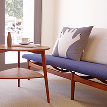 Finn Juhl / Armless sofa model.1373 Japan sofa